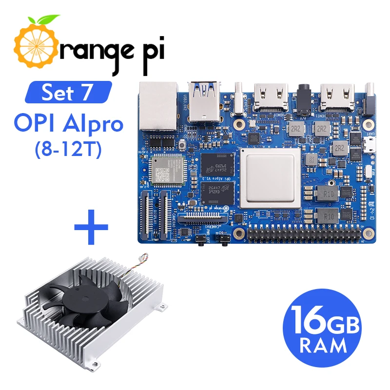 مراجعة شاملة لـ Orange Pi AIpro 16GB مع مروحة تبريد: أداء ذكاء اصطناعي فائق في جهاز صغير
