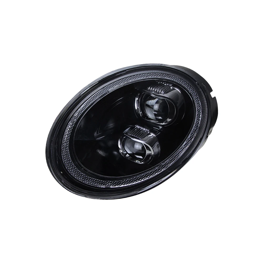 

Фары для VW Beetle 2006-2012: Обновленный комплект с анимацией запуска, DRL, LED-линзами-проекторами. Автоаксессуары.