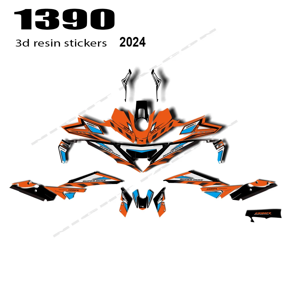 For Superduke 1390 R 1390 Super Duke R 2024 Sticker Kit Full Graphic Stickers Decoration Stickers