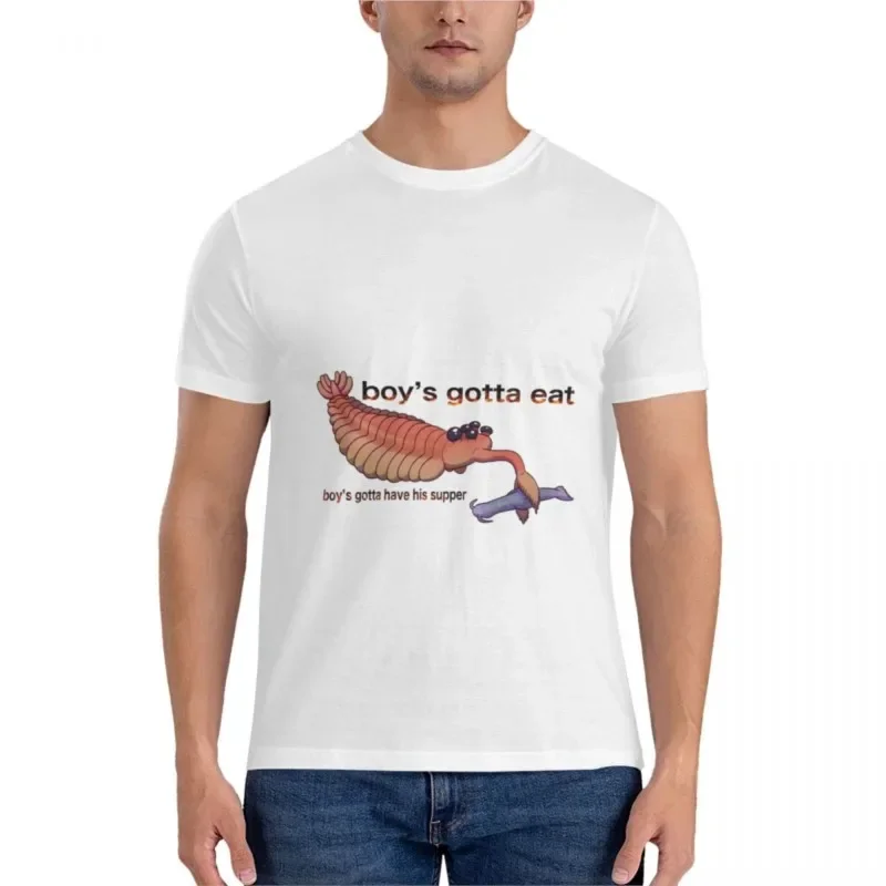 Opabinia regalis: boy’s gotta eat Classic T-Shirt Men's cotton t-shirt T-shirt for a boy Short sleeve tee mens clothing