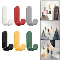 Gancho organizador de pared multiusos, colgador de tela detrás de la puerta, soporte para bata de baño, toallero, estante de Hardware de cocina