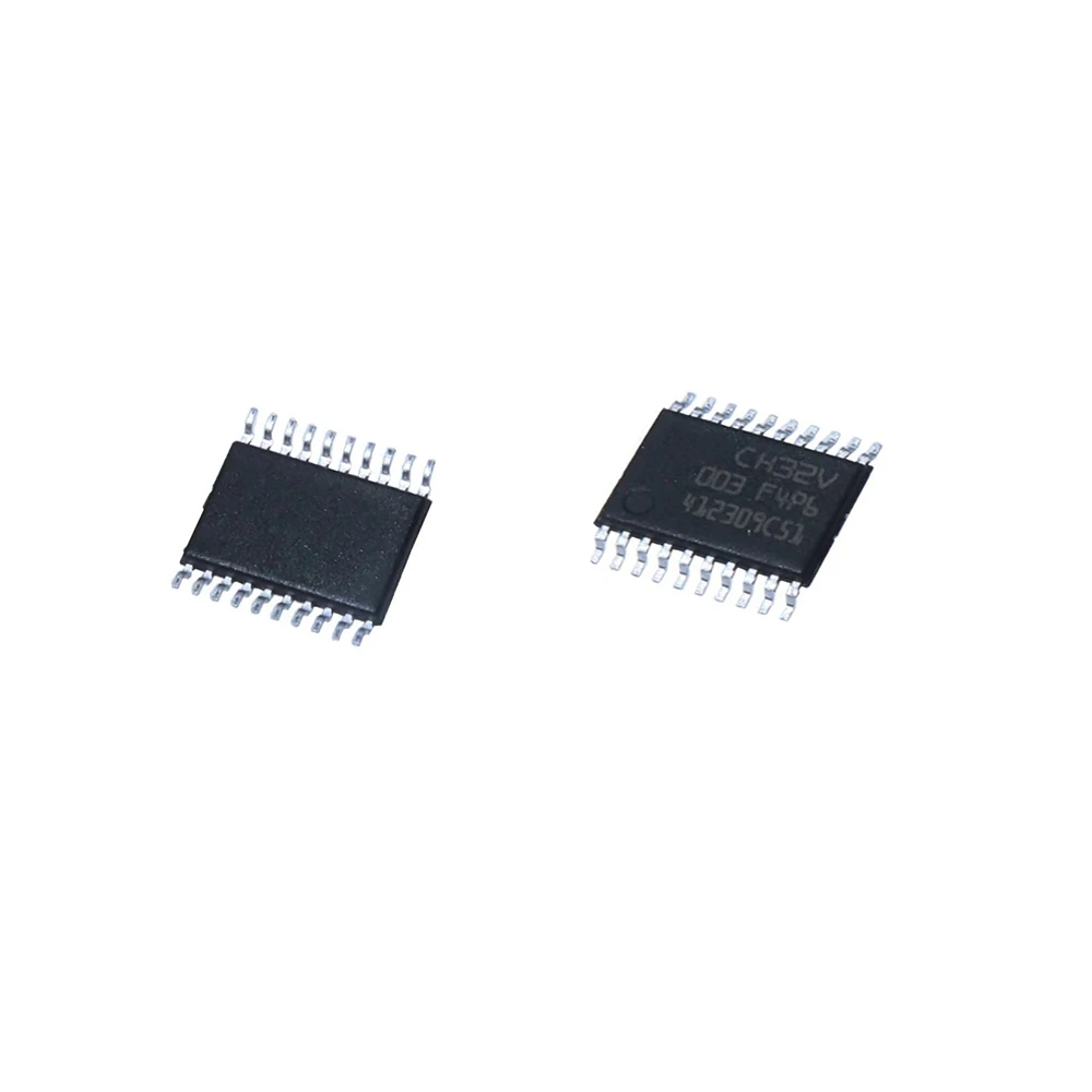 5PCS/LOT CH32V003F4P6 CH32V003 TSSOP-20 Microcontroller IC SMD New Good Quality Chipset