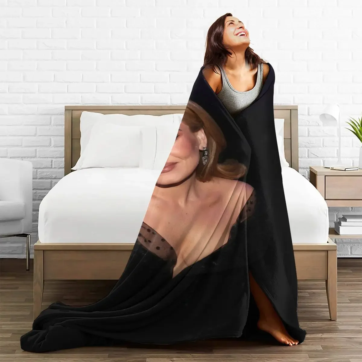 

Baby Blankets Pop Adele English Singer Sofa Cover Flannel Winter Lightweight Breathable Throw for Bed Couch Bedding Throws