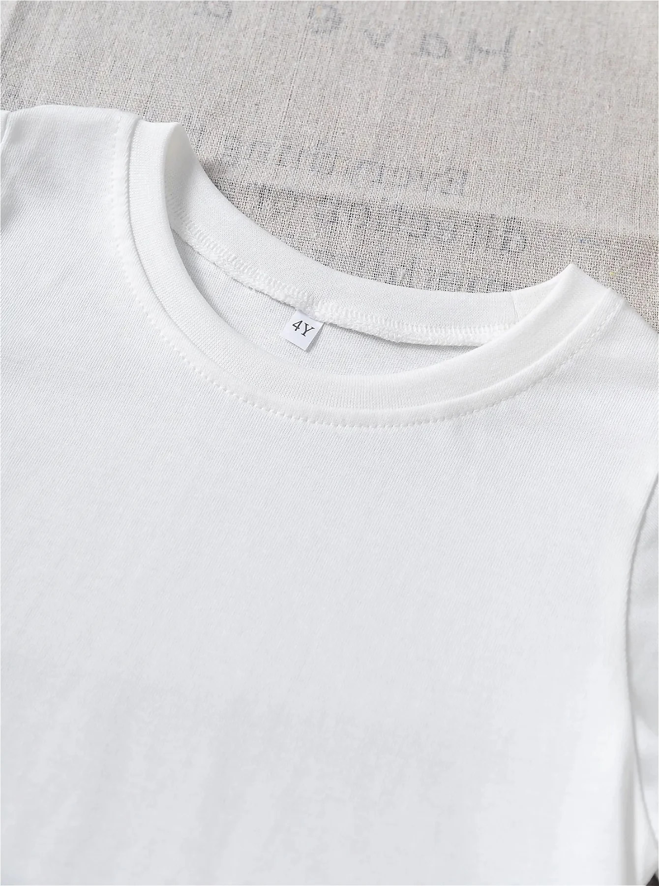 تي شيرت للأولاد مطبوع عليه حروف الهالوين من إيري، نمط شبح، رقبة دائرية وأكمام قصيرة #5