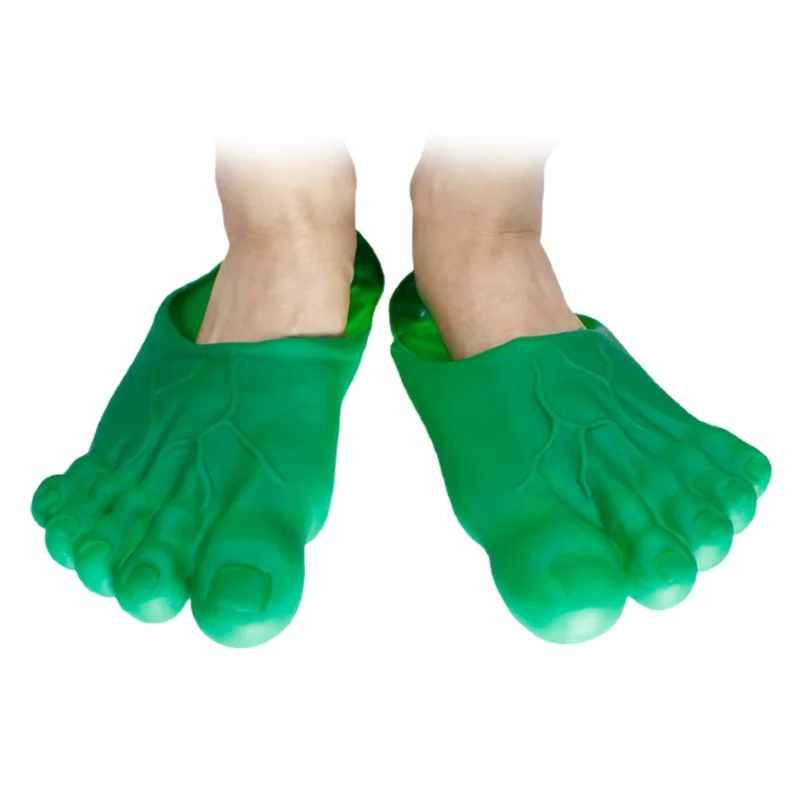 Тапочки с имитацией большого пальца, тапочки с забавным носком, обувь с пятью пальцами для вечеринок на Хэллоуин и маскарадных вечеринок