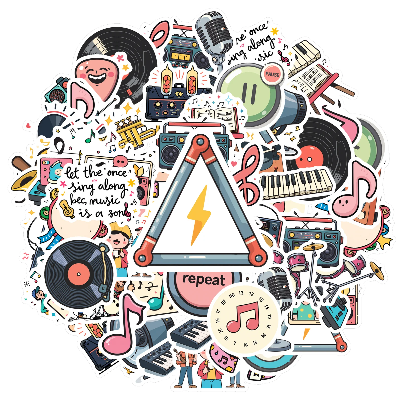 35-шт-70-шт-наклейки-с-мультяшными-музыкальными-нотами-милые-музыкальные-инструменты-наклейки-«сделай-сам»-наклейки-для-чемодана-холодильника-телефона-сделай-сам