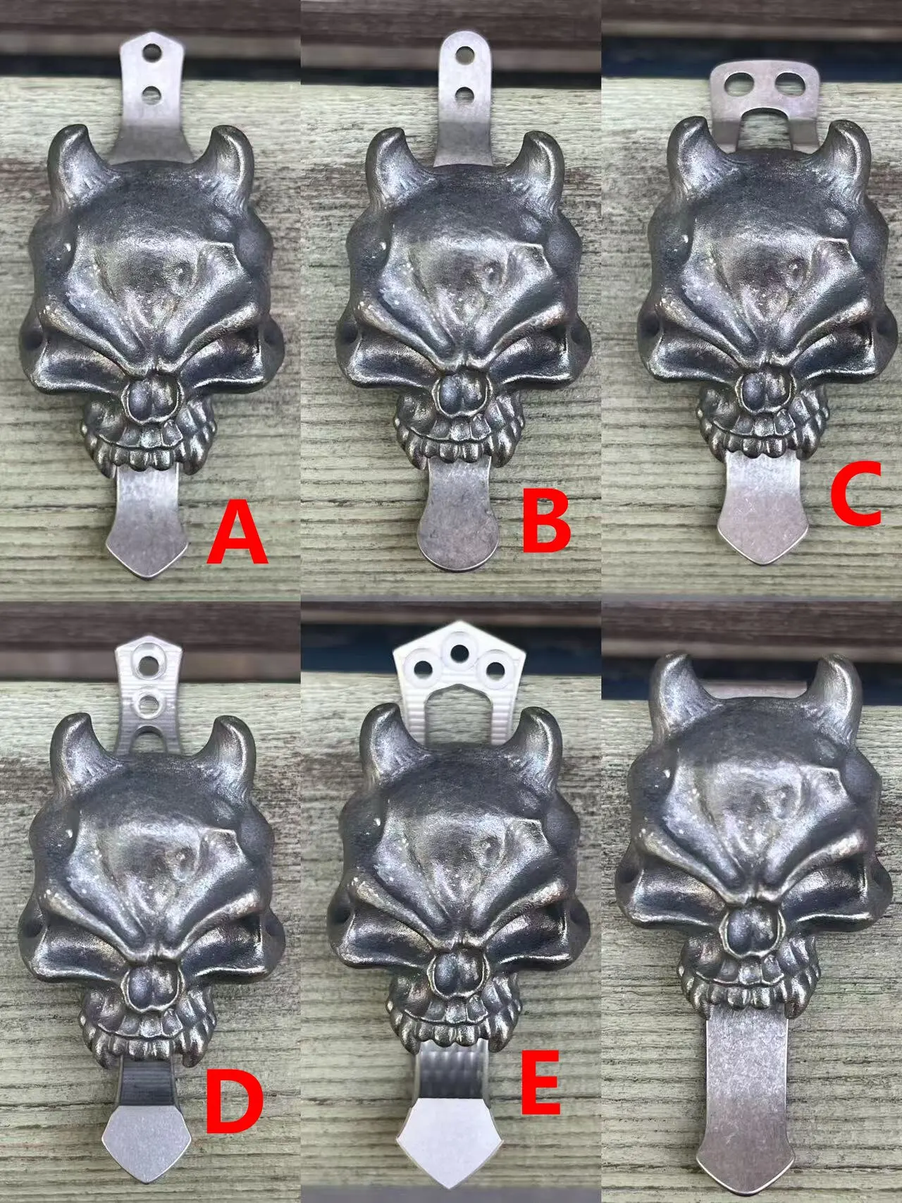 1 Piece Brass Skull…