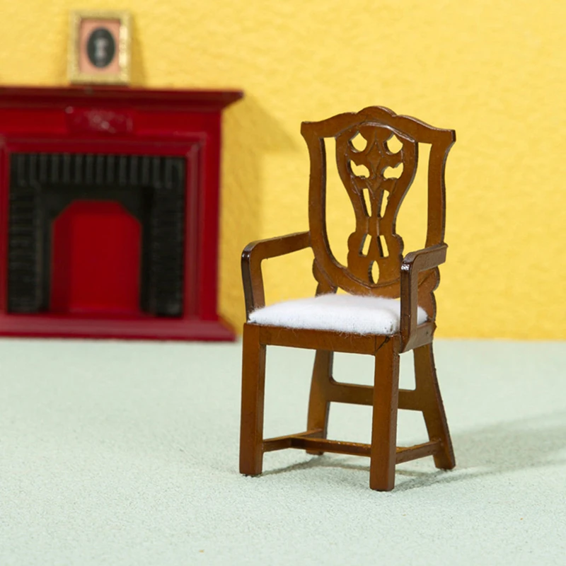 Simulation de chaises de maison de courses, petit canapé, tabouret, meubles, jouets modèles, décoration de maison de beurre, accessoire l'inventaire, 1:12