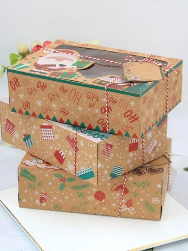 18pcs-christmas-cookie-gift-box-kraft-paper-candy-packaging-festive-treats-container-for-holiday-parties-and-gifting