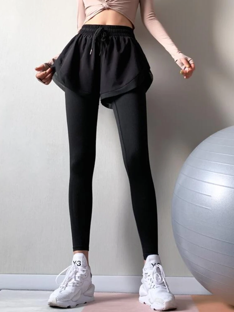 Leggings Women Fashion Casual Summer Elegant Solid All-match Chic Ladies New Korean Style Simple Stretchy Thin Creativity Hot