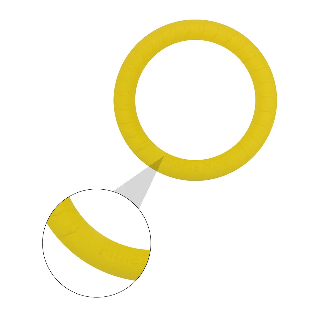 

1Pcs Stretchable Plastic Ring for Pets Heavy Duty Eva Dog Outdoor Supply Interactive Pulling Ring for and Exercise