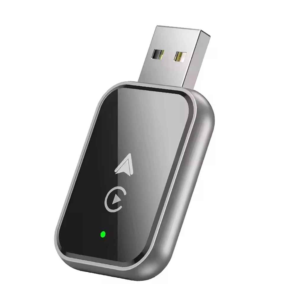2 In1 Wireless CarPlay & Android Auto Adapter USB Type-C 5GHz Plug Play for Car Screen Synchronize Mobile Phone
