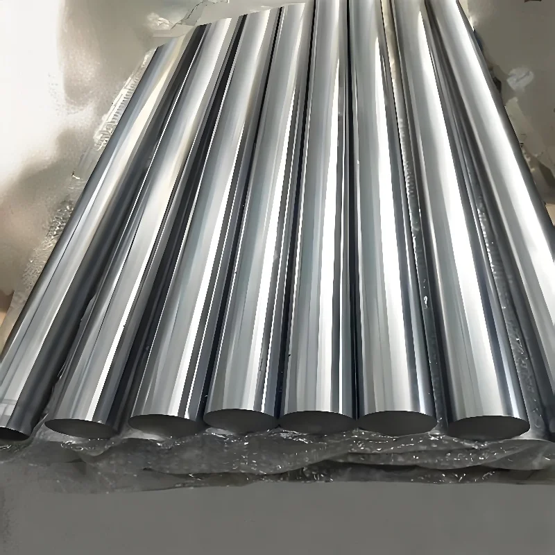 Precision Hard Chrome Plated Flexible Linear Motion Rail Solid Shaft Support Bearing Steel Bushing