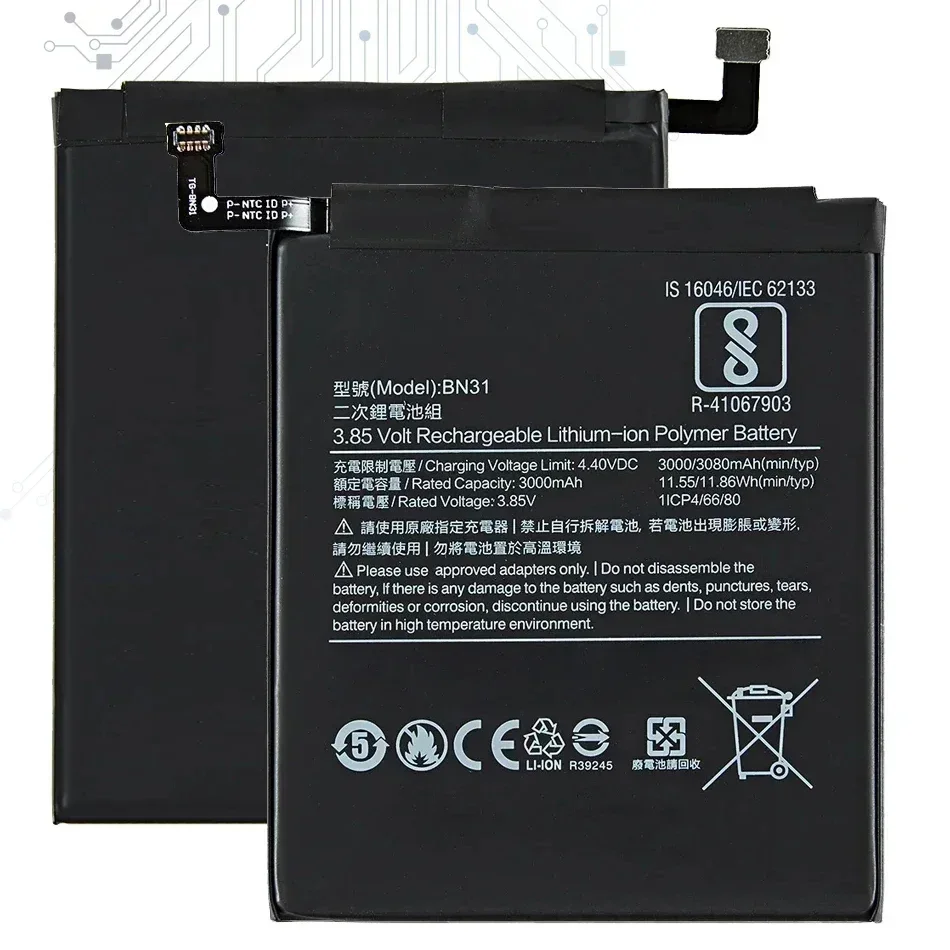 BM39 BM3D BM3E BM3F BM3J BM3L BM3M BM4H BN31 BP40 BP41 Batterij Voor Xiaomi Mi 6 7 8 9 9T 10 10T 5G SE Pro/Redmi Note 2 3 4X 5A