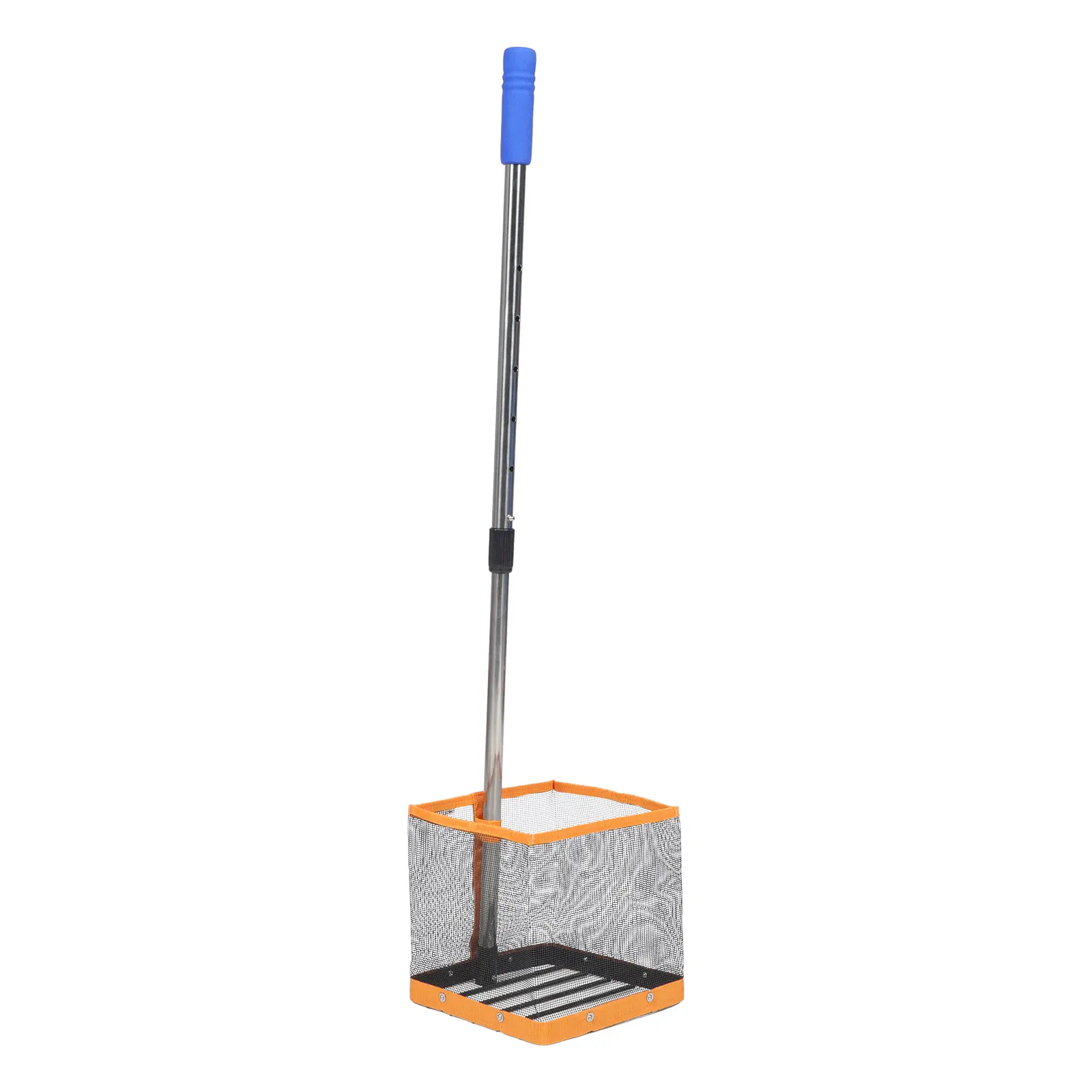 

Table Tennis Ball Picker Telescopic Handle -pong Tool Small Storage Metal Pingpong Container