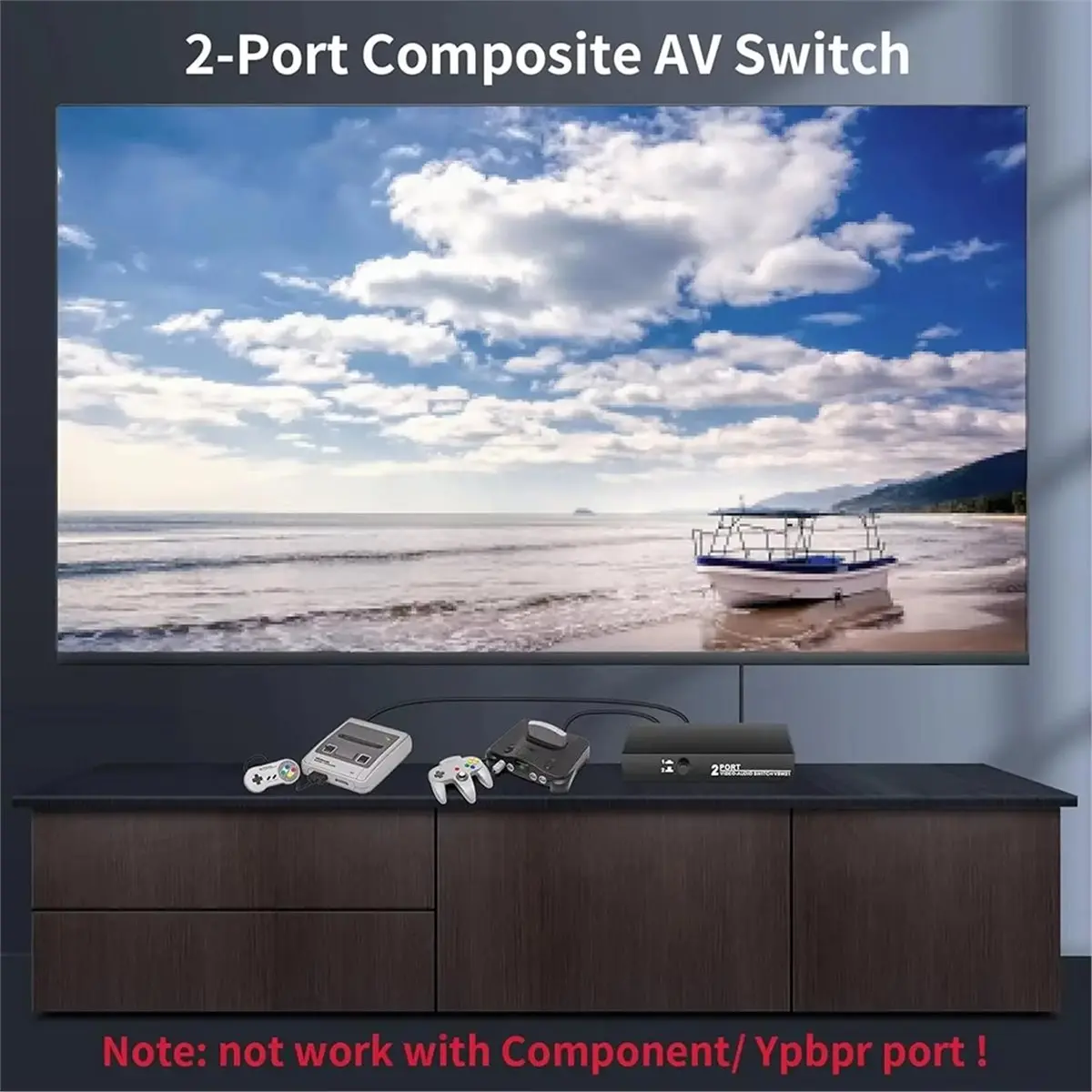 2-Port Av Switch 2-…