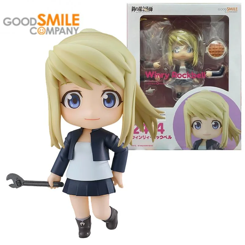 

GSC Original Nendoroid 2474 Fullmetal Alchemist Winry Rockbell Anime Action Figure Toys For Boys Girls Children Birthday Gifts