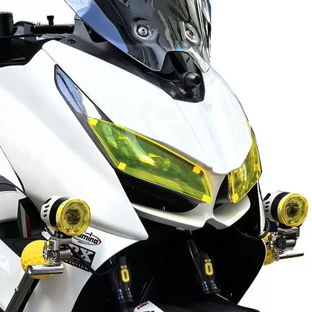 For zontes 150D 350d 368D New motorcycle acrylic front headlight guard head light lens cover protector