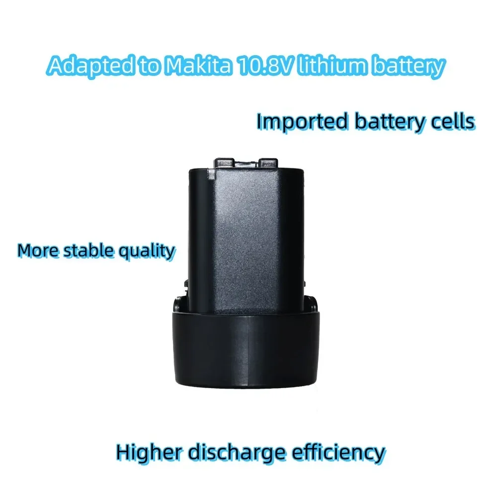 Batteria agli ioni di litio 3000mAh/4000mAh/5000mAh 10.8V per Makita BL1013 BL1014 BL 1013 BL 1014 LCT203W 194550-6 194551-4 195332-9 DF030D