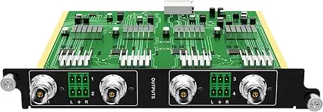 new1080P 60Hz SDI Output Card 4 Port (1-Card 4-Port) for MT-VIKI Modular Matrix Switcher W/Audio Output, EDID, Seamless Switchin