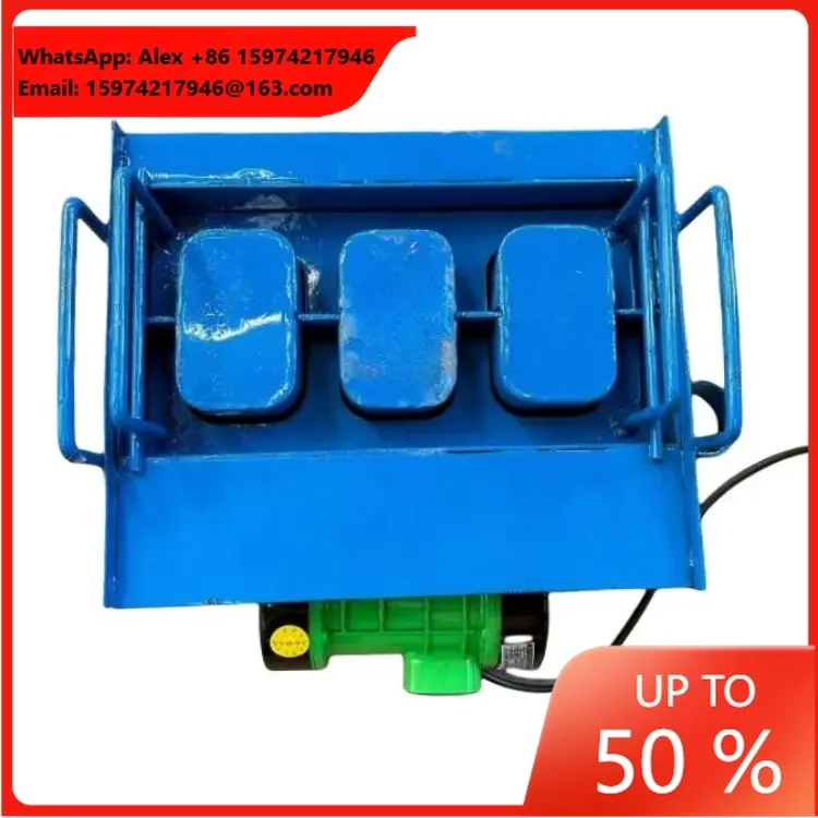 Manual Concrete Block Moulds Making Concrete Maker Wall Block Molds Mini Electric Brick Making Machine
