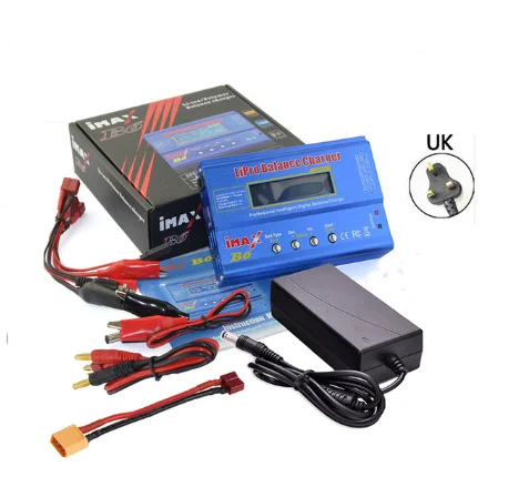 iMAX B6 80W 6A Batterijlader Lipo NiMh Li-ion Ni-Cd Digitale RC Balanslader Lipro-oplader Ontlader + 15V 6A Adapter - afbeelding 1