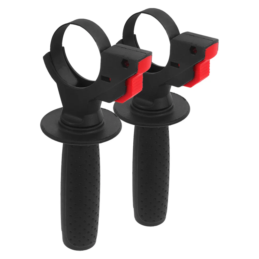 

2 шт., сменная передняя ручка для молотка для электрического молотка, сверхмощный пластик, безопасная фиксация, строительный инструмент для ремонта, DIY