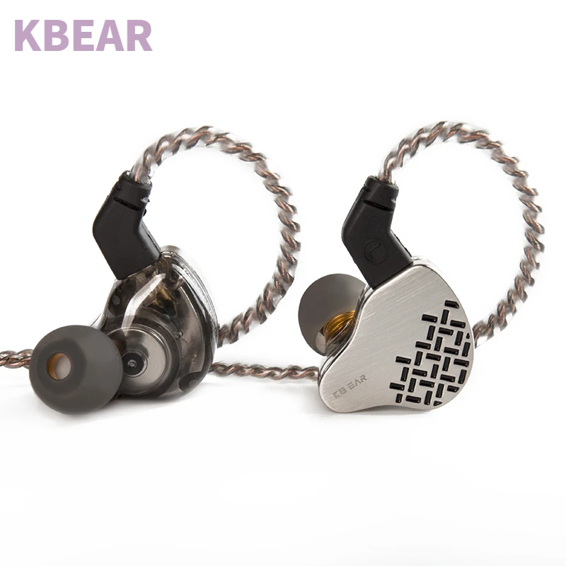 KBEAR Rosefinch  Game e-sports  In-ear earphone OFC Detachable Audio Cable Wired Earphone Monitor Dynamic Music HIFI