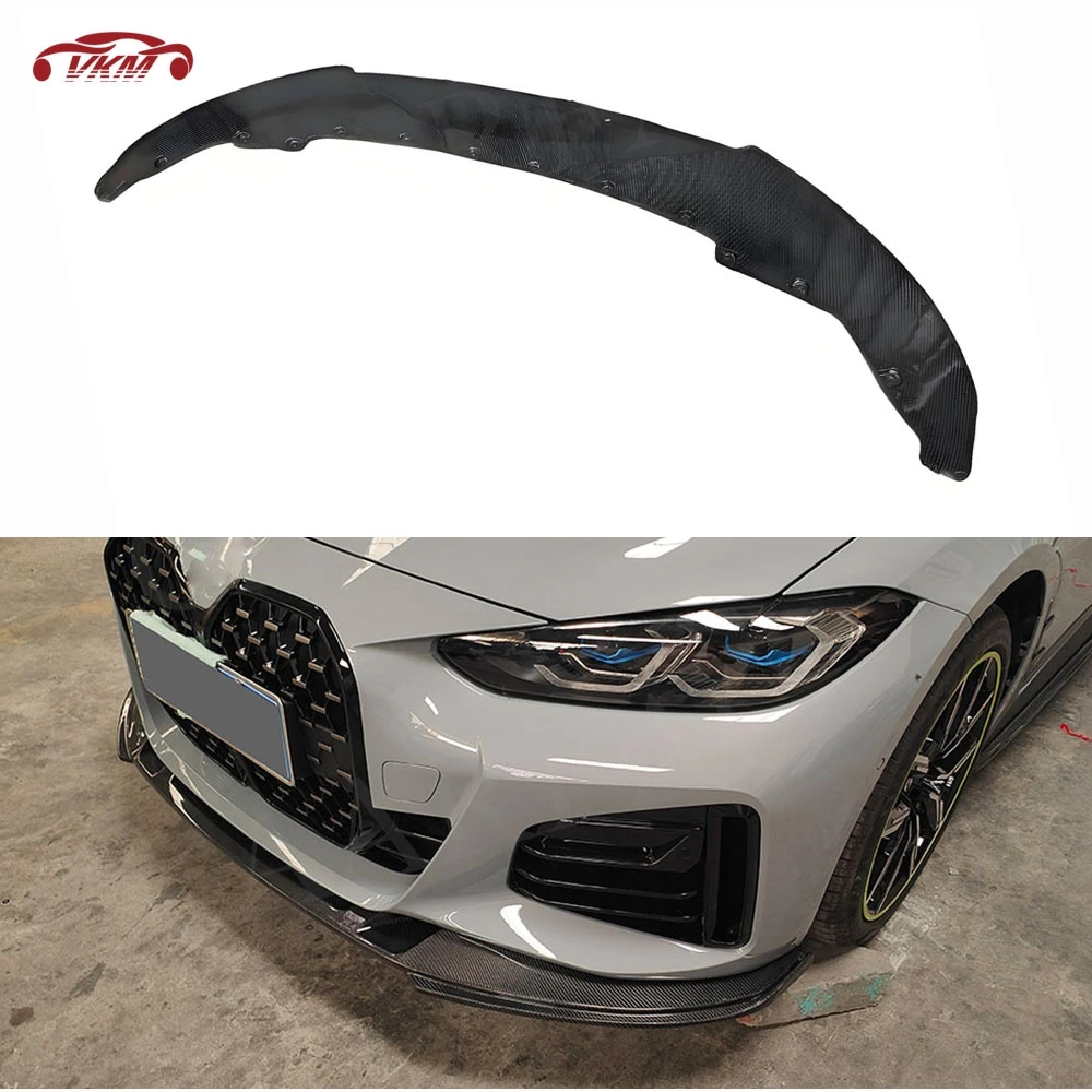 Carbon-Frontspoilerlippe Diffusor für BMW 4er G26 425i M Sport 2020+ Karosserie-Kits Auto-Zubehör FRP
