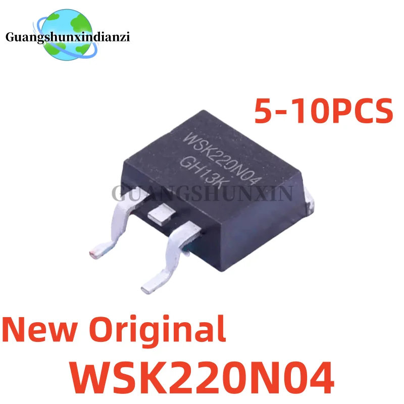 100% nuevo, Original, 5/10 Uds./WSK220N04 TO-263 40V 220A, transistor de la mejor calidad en stock