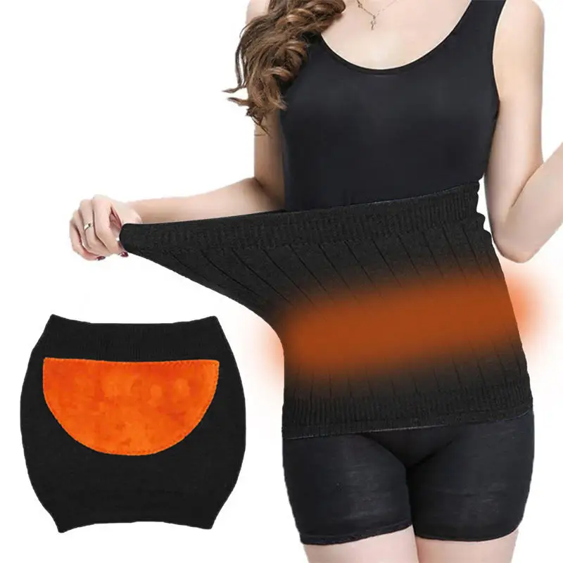 Cashmere-Imitate Waist Belts For Fitness Warmer Wool Waist Support Comfortable Lumbar Brace Stomach Cold Stomach Protection