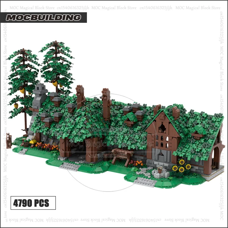 UCS De Movie House MOC Bouwstenen Kasteel Diorama Architectuur Display Technologie Bricks DIY Assemblage Model Speelgoed Kerstcadeau