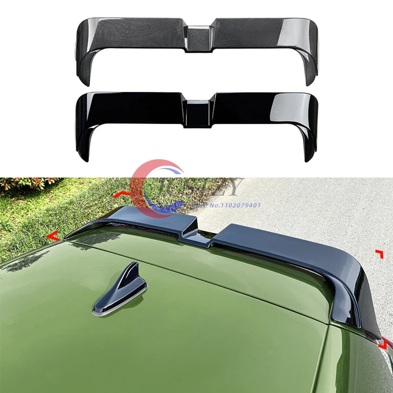 

Car Rear Window Side Spoiler Body Kit Trim Wing Canards Splitter For VW Golf 8 MK8 GTI R GTD GTE 2020-2023
