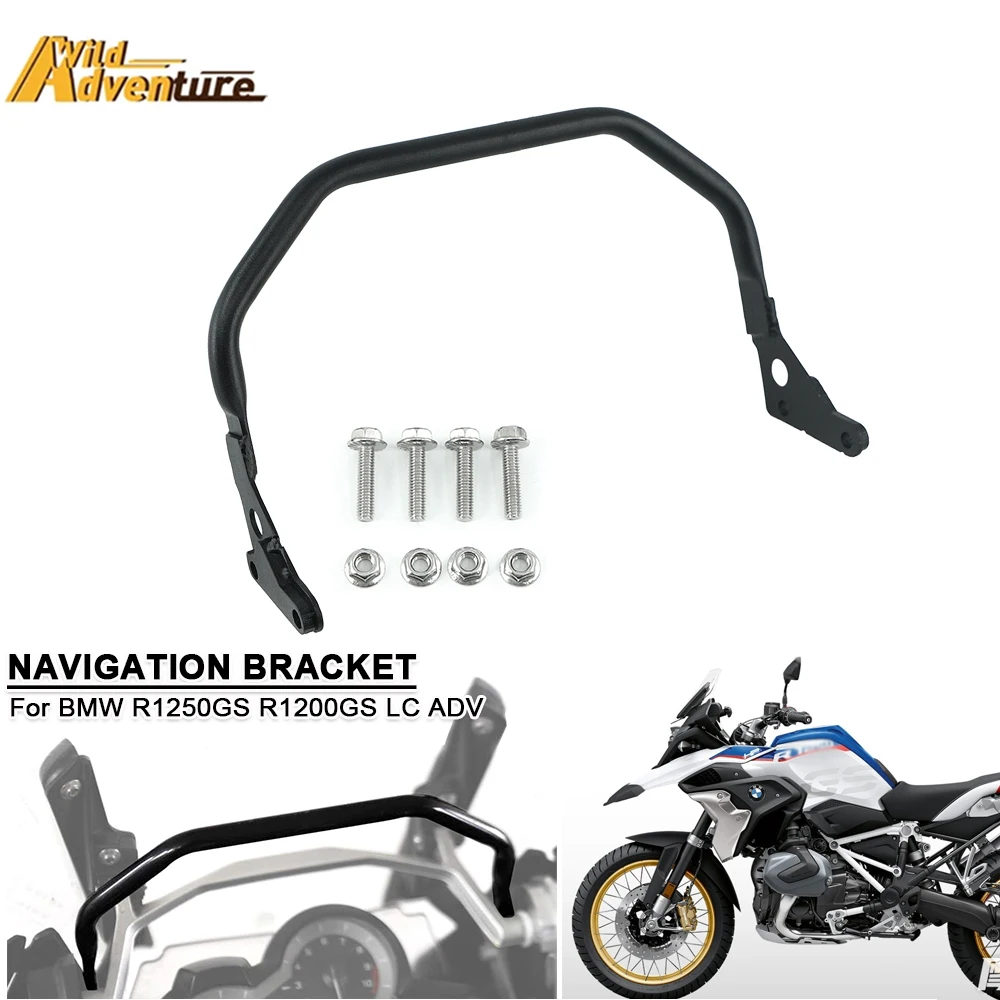 

Motorcycle Phone Holder Stand Support GPS Navigation Bracket 12MM For BMW R1250GS R1200GS R1250 GS R 1200 LC ADV 2018-2021 2022
