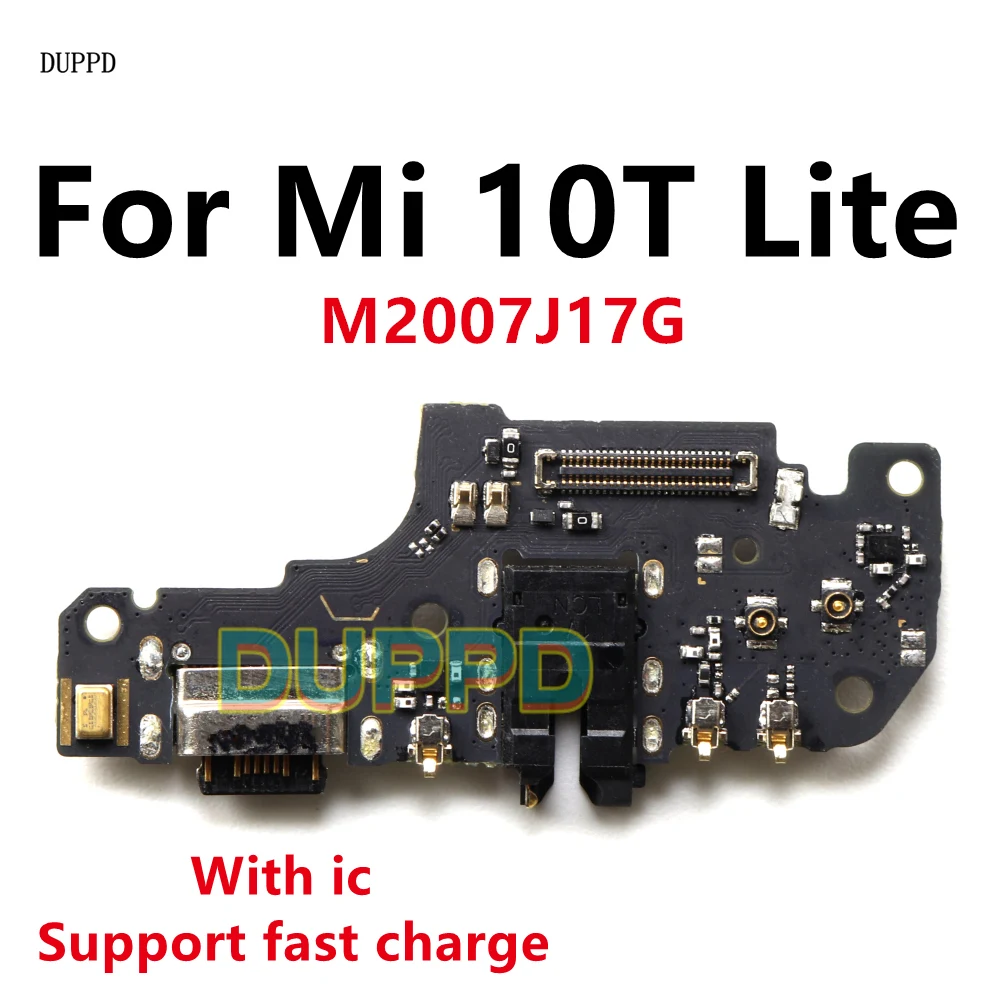 For Xiaomi Mi 10T Lite 5G 10TLite Dock Connector USB Charger Charging Port Mainboard Main Mother Board Flex Cable 33W