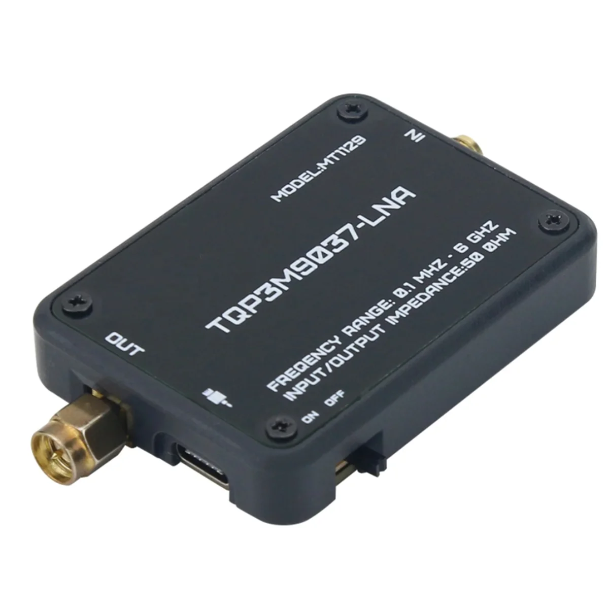 A22I MT1129 amplificador de bajo ruido TQP3M9037 LNA para receptor de radio SDR analizador de espectro TEF6686