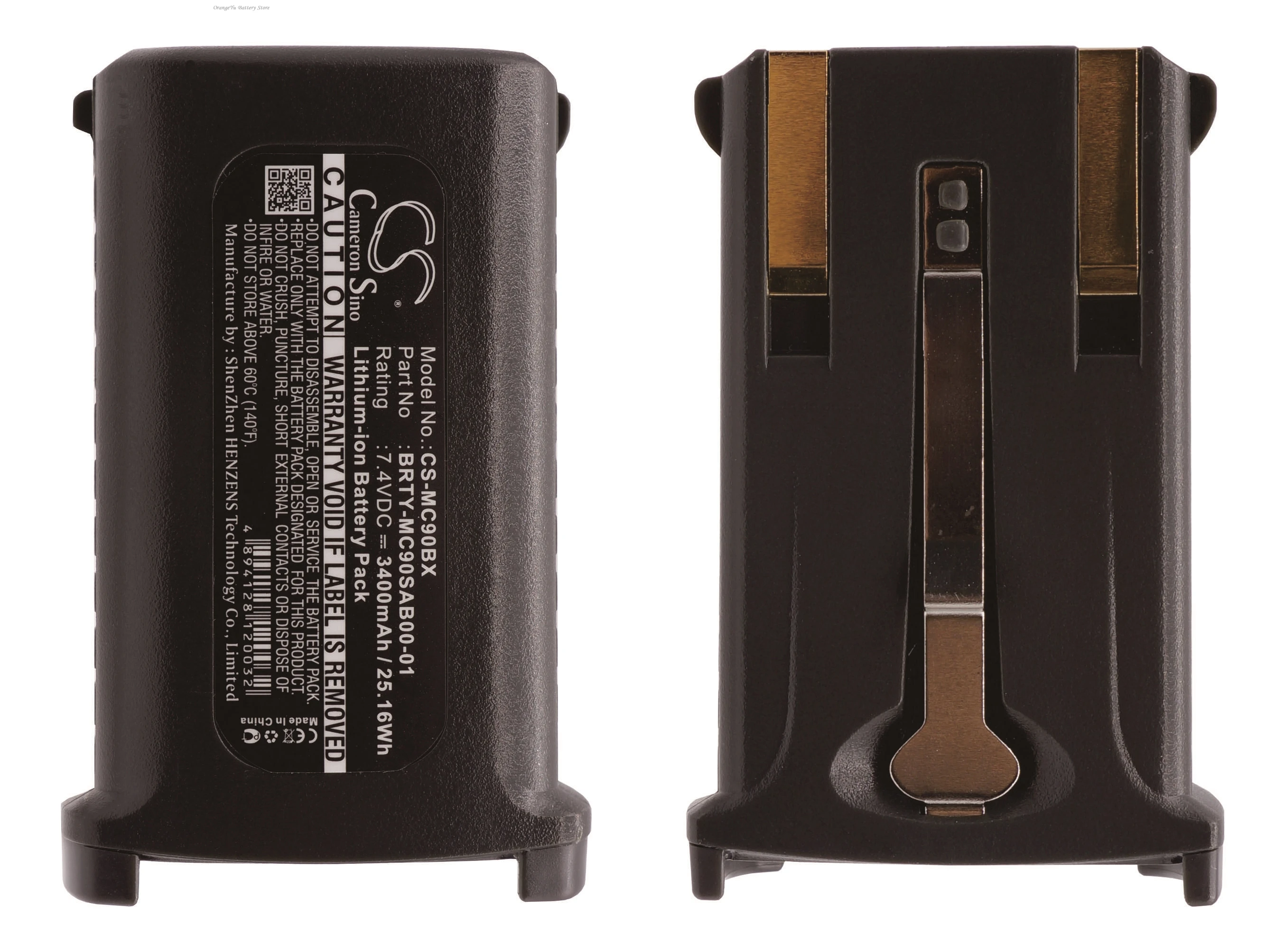 

7.4V 3400mAh CS-MC90BX Barcode Scanner Battery for Symbol MC9000 MC909 MC9050 MC9097 MC9062 MC9010 MC9060 MC9090 MC9190 MC920