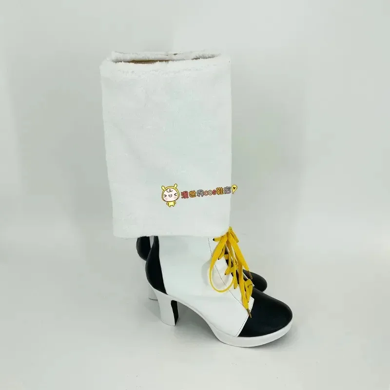 

25COSGame GRAY RAVEN PUNISHING Karenina Cosplay Shoes Nicole Demara Cosplay Boots Halloween Carnival Boots PU Shoes Prop Custom