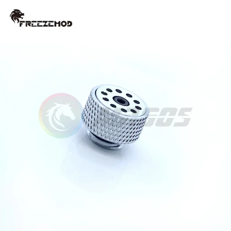 Freezemod Water Cooling Exhaust Valve Adjustable Automatic for Reservoir Air Relief, black/silver,HPQF-S1A / HPQF-S1B