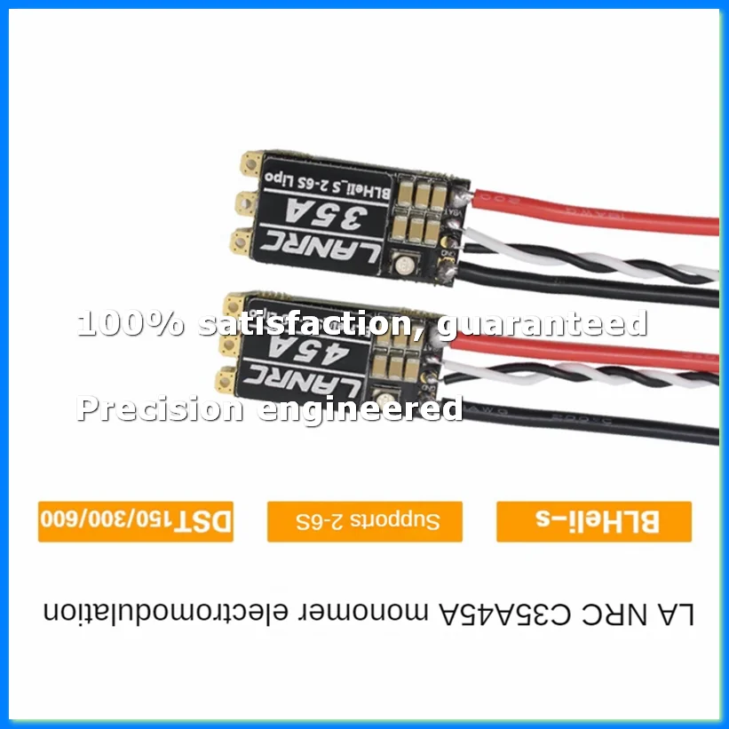 BLHeli S 2-6S Lipo 45A Brushless ESC Built-in Programmable RGB LED D-Shot 150/300/600 ONESHOT125 for RC FPV Drone Parts-A23R