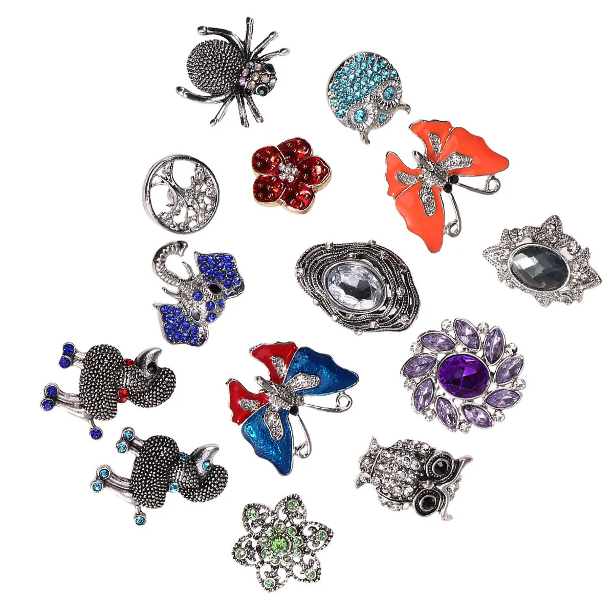 

Набор из 20 металлических пуговиц со стразами, разные узоры и размеры, для шитья, рукоделия, скрапбукинга, декора, винтажный стиль, премиум-качество