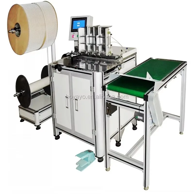 CE Approved BOYA Hot Sale Semi-Automatic 520 Wire O Binding Machine YO Double Loop Wire Binding Book Binding Machine