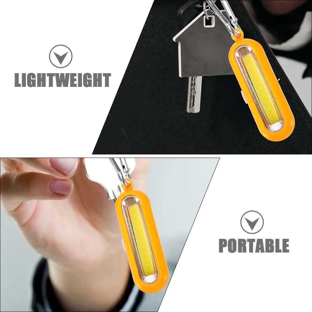 

4Pcs Mini Keychain Flashlight Lightweight Portable Flashlights for Outdoor Adventure Camping Hiking Emergency Situations Bulk