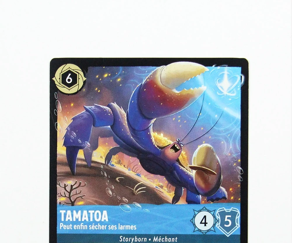 Lorcana Proxy Chapter 7 NoneFoil French Top-Quality Trading Cards - Tomatoa Exclusive and Collectible Game Card proxy