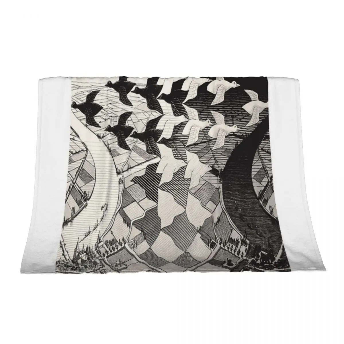 

M.C. Escher Throw Blanket For Baby Plush Extra Large Throw Blankets