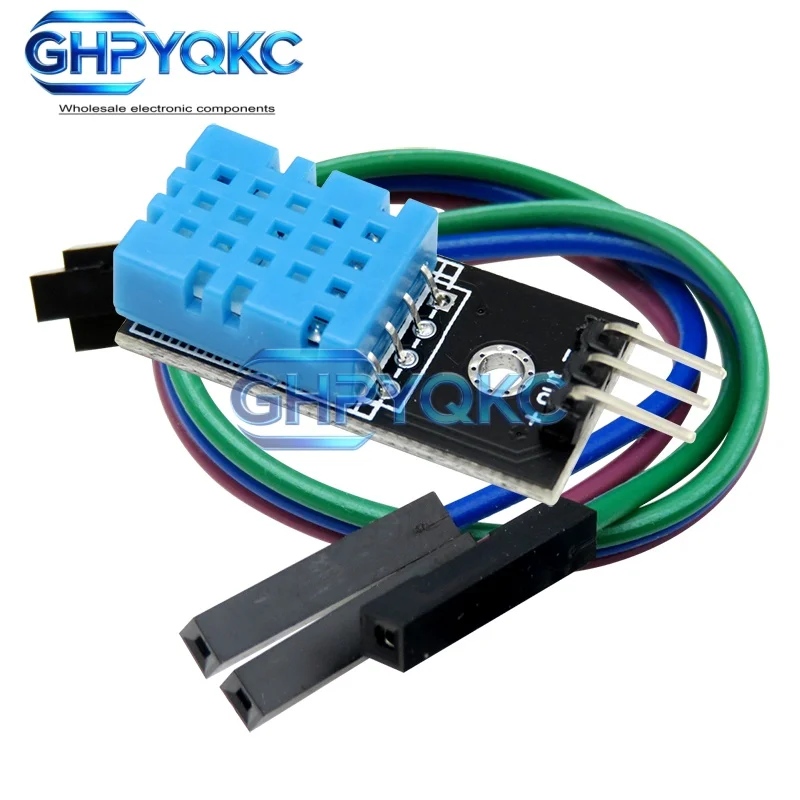 GHPYQKC Smart 3pin DHT11 DHT12 Digital Temperature And Relative Humidity Sensor Module + PCB For Arduino DIY Starter Kit