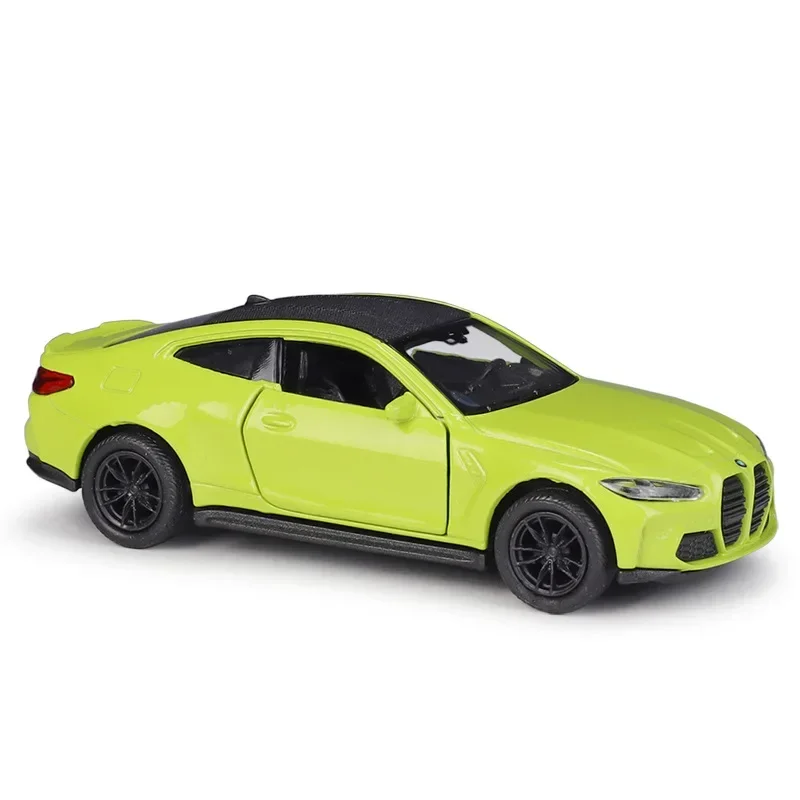 WELLY 1:36 BMW M4 Sports car High Simulation Diecast Car Metal Alloy Model Car Children's toys collection gifts