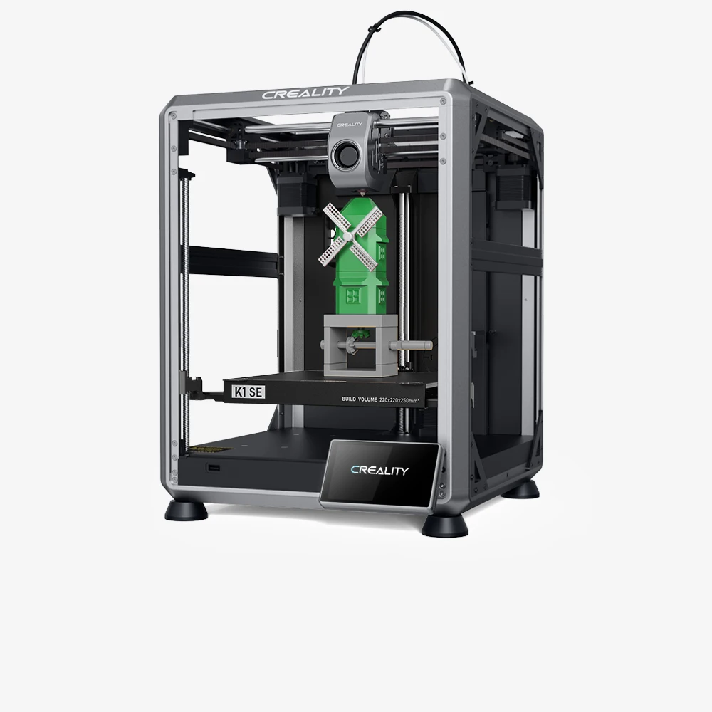 Creality K1SE / K1C Speedy 3D Printer Updated Max. 32MM³/S Flow Hotend Printing Speed 600MM /S Dual-gear Direct Drive Extruder