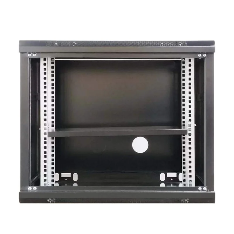 custom.Custom 12U Steel Wall-Mounted Cabinet Glass Door 42U 19 Inch CCTV Data Center Telecom Server Rack 18U Stock Avail