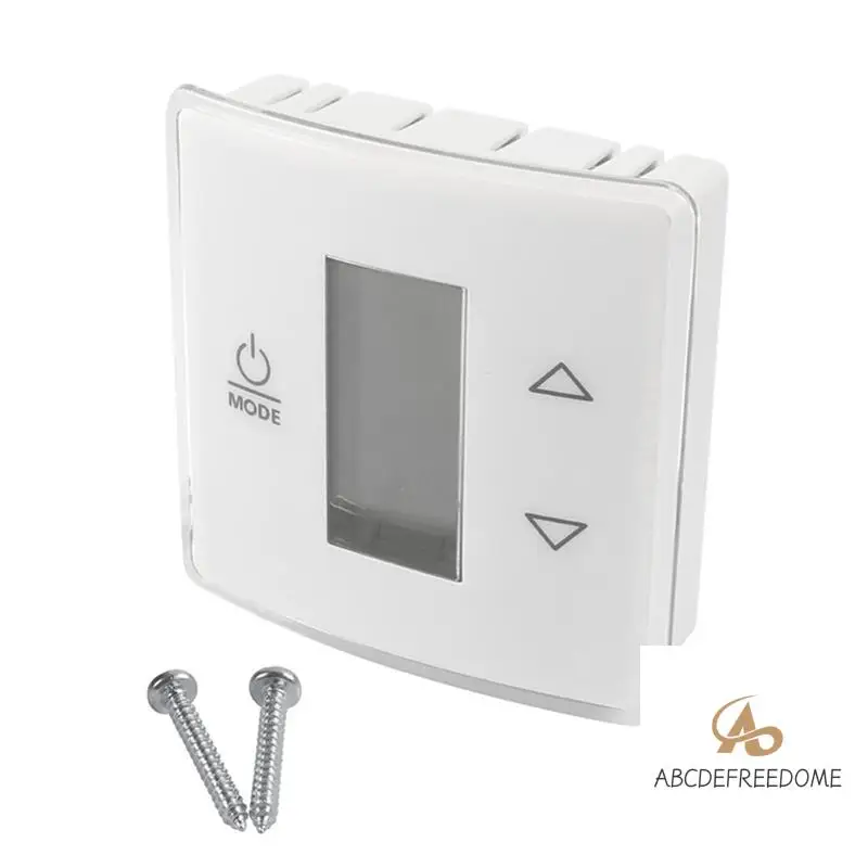 

Для домашнего автофургона/кондиционера, настенный термостат, комплект управления, однозонный цифровой дисплей температуры 3316250.712, белый